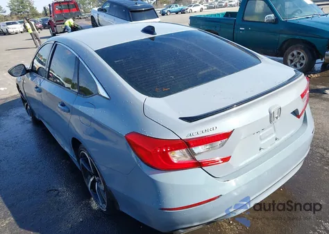 2021 Honda Accord Sport z USA, uszkodzony, nr VIN 1HGCV1F34MA006827